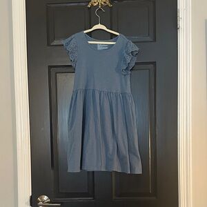 Cat & Jack Blue Casual Kids Dress
